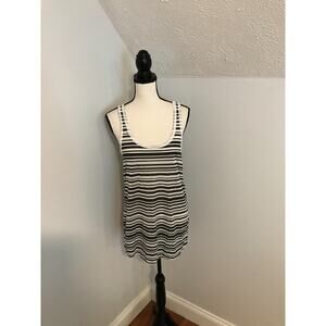 Rag & Bone for Nordstrom Black & White Knit Stripped Tank